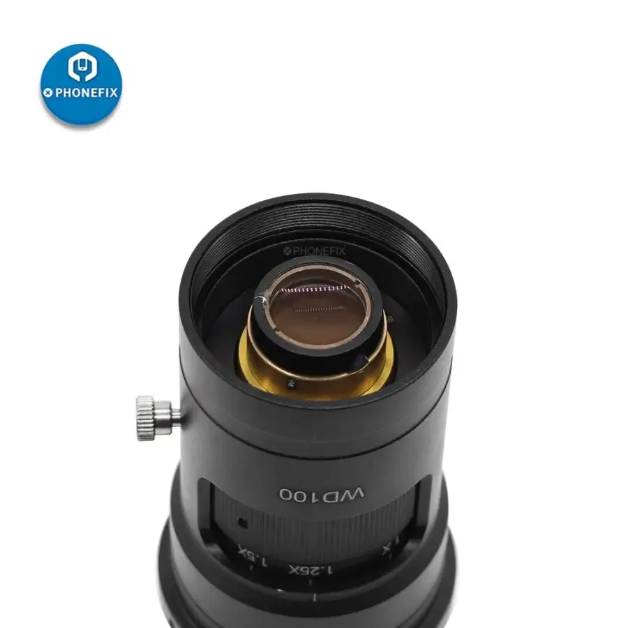 0.7X-4.5X Zoom C-mount Lens Adapter For Industry Microscope Camera