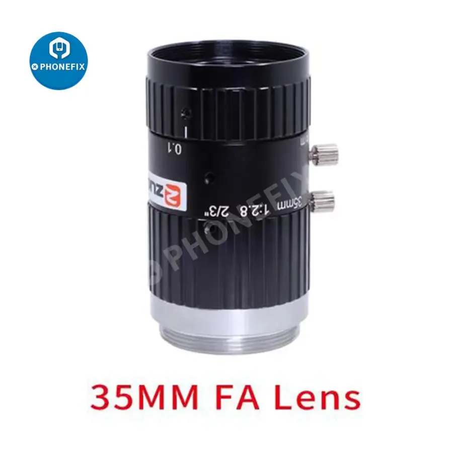 10MP CCTV LENS 8-50mm Fixed Focal FA Lens C-Mount Zoom Lens