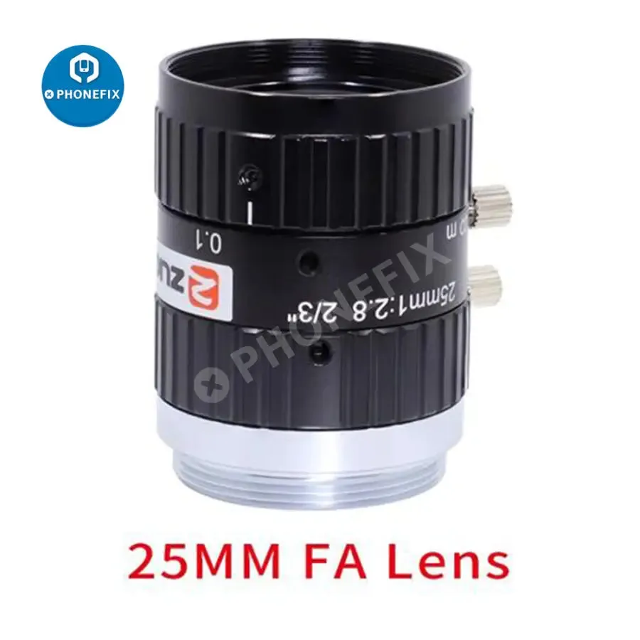 10MP CCTV LENS 8-50mm Fixed Focal FA Lens C-Mount Zoom Lens