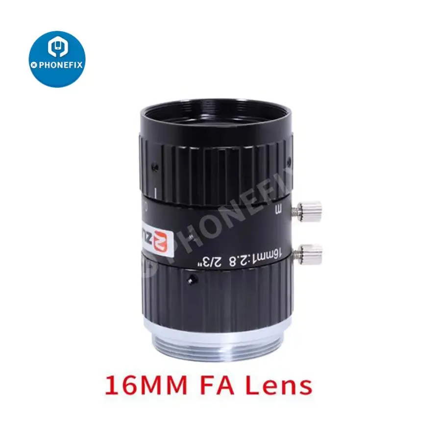 10MP CCTV LENS 8-50mm Fixed Focal FA Lens C-Mount Zoom Lens