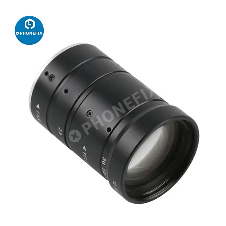 10MP FA 1" Fixed Lens 8-75mm CCTV Industrial Camera Zoom Lens