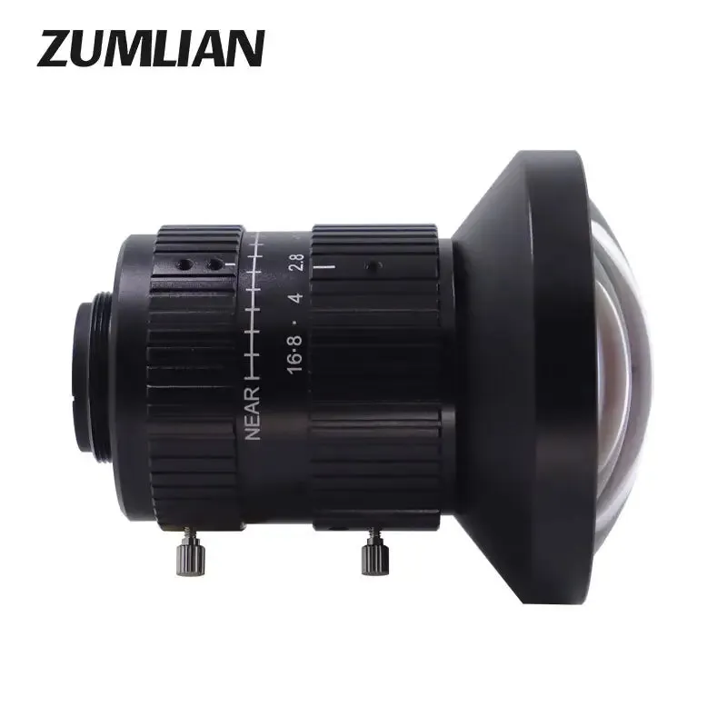 12MP C Mount 6mm 1" F1.8  FA Eyefish Prime Lens For Vision Inspection