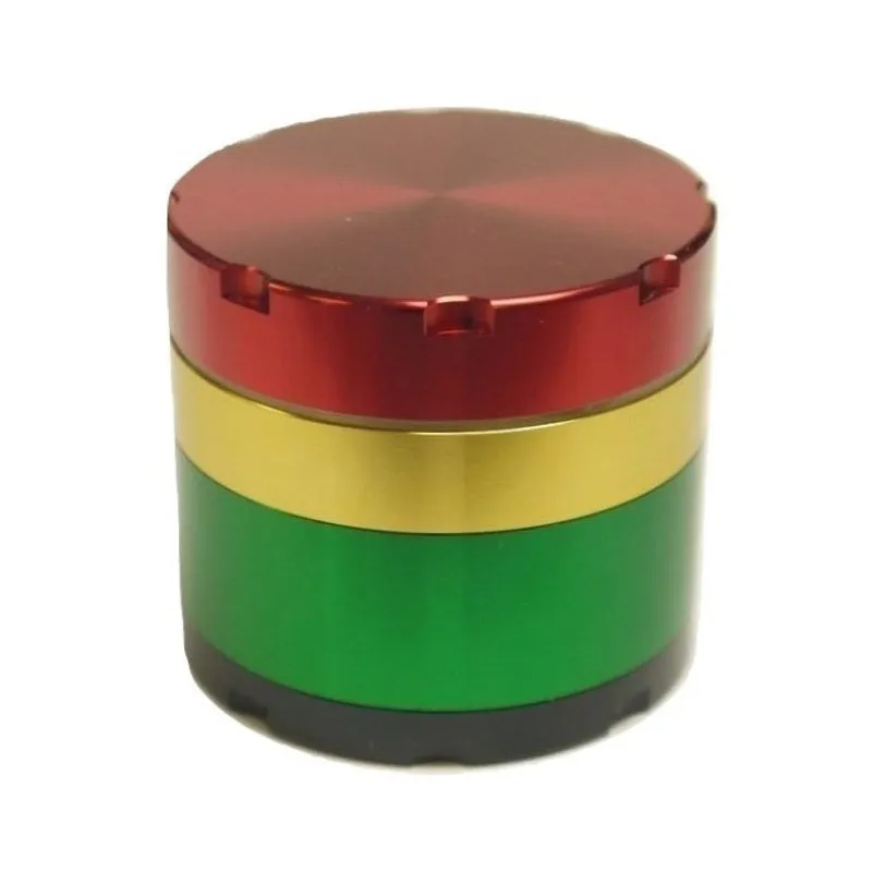 4 Part 50mm Metal Grinder - Rasta