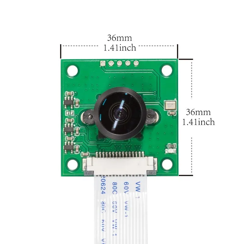 Arducam Ultra Wide Angle Fisheye 5MP OV5647 Camera for Raspberry Pi