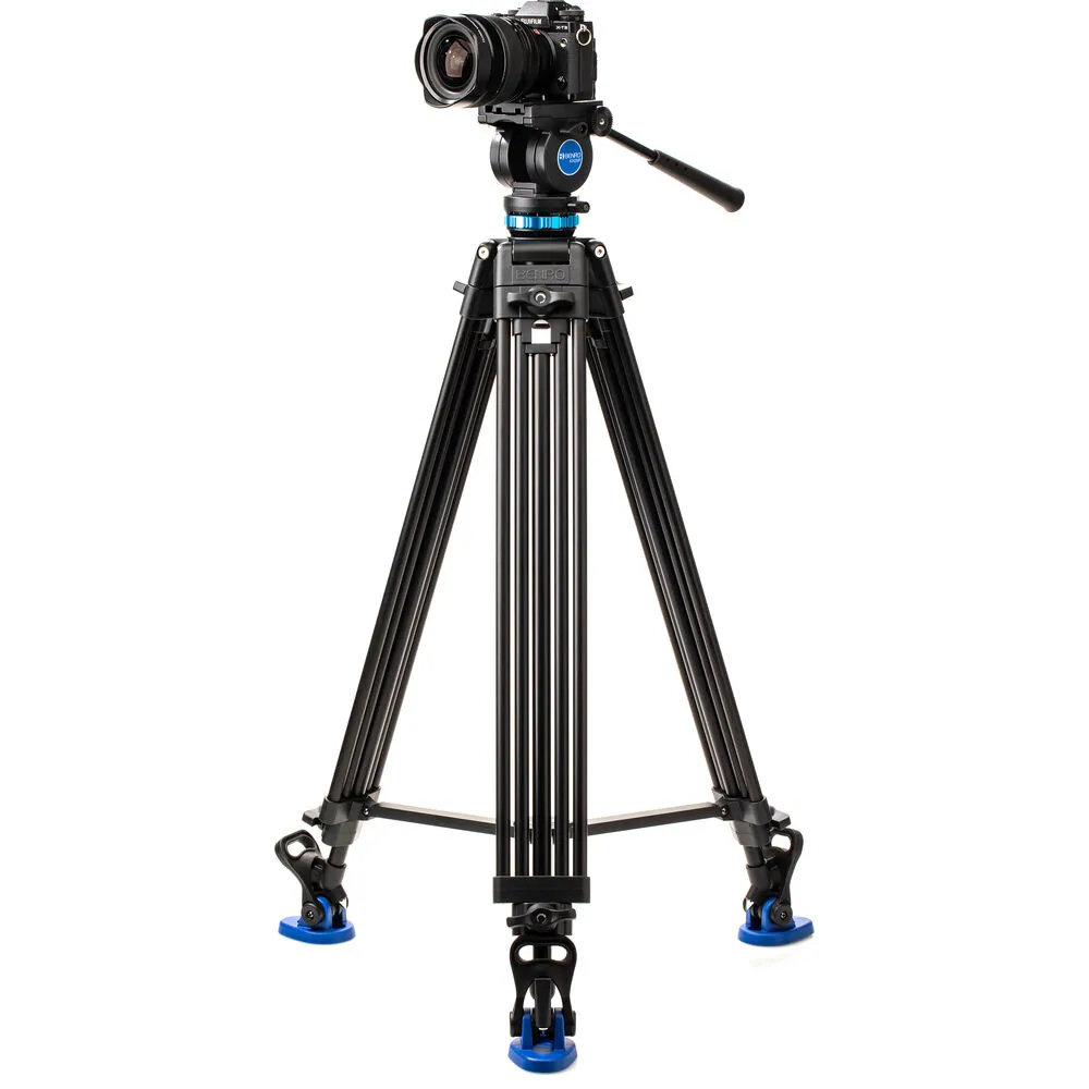 Benro KH26P Video Head & Tripod Kit - 72.6" Max