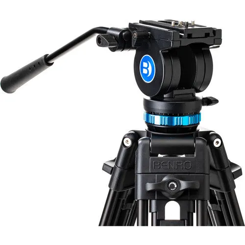 Benro KH26P Video Head & Tripod Kit - 72.6" Max