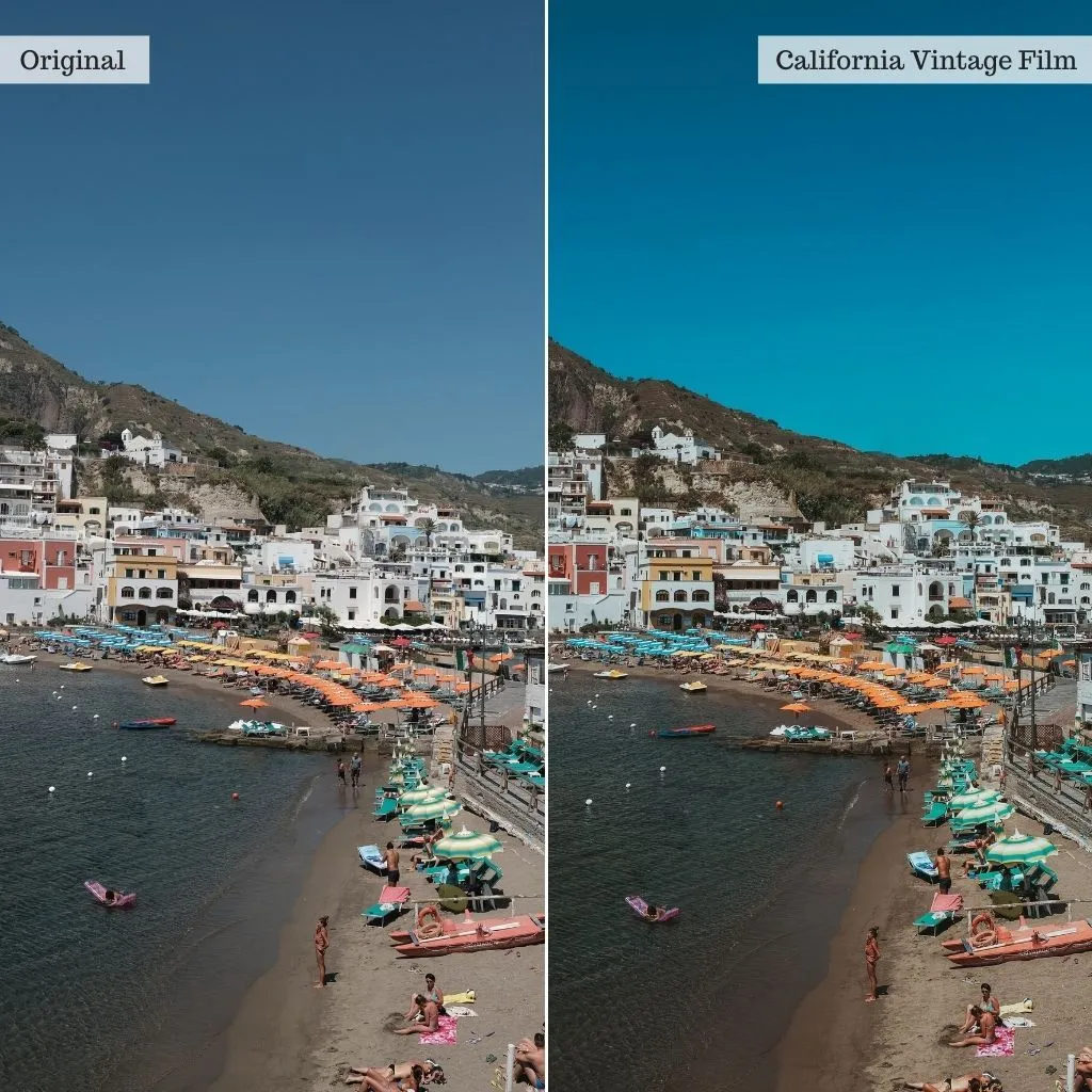 California Vintage Film Instagram Presets for Lightroom Mobile & Desktop