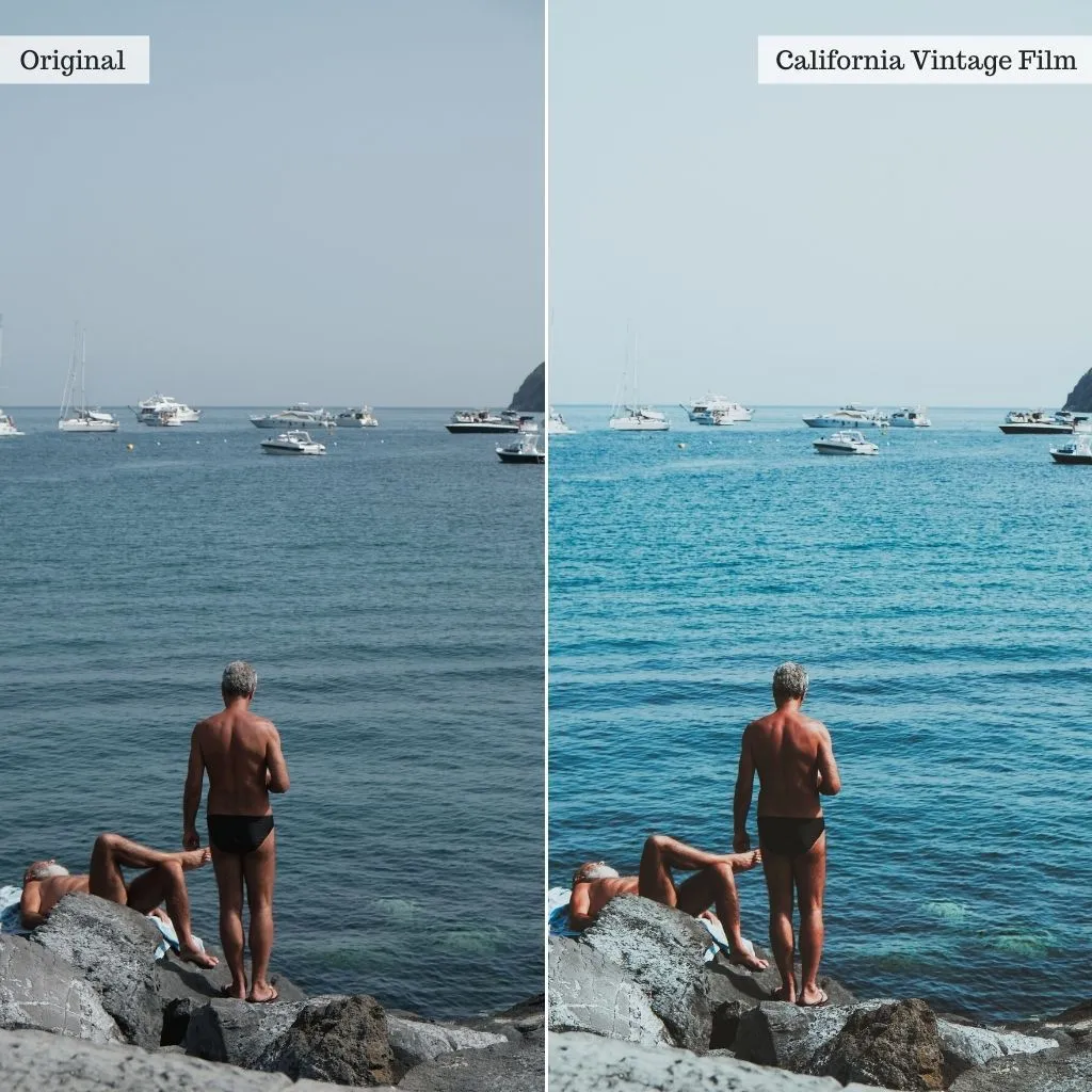 California Vintage Film Instagram Presets for Lightroom Mobile & Desktop