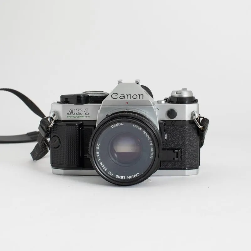 Canon AE-1 Program no. 1575938 with 50mm f/1.8