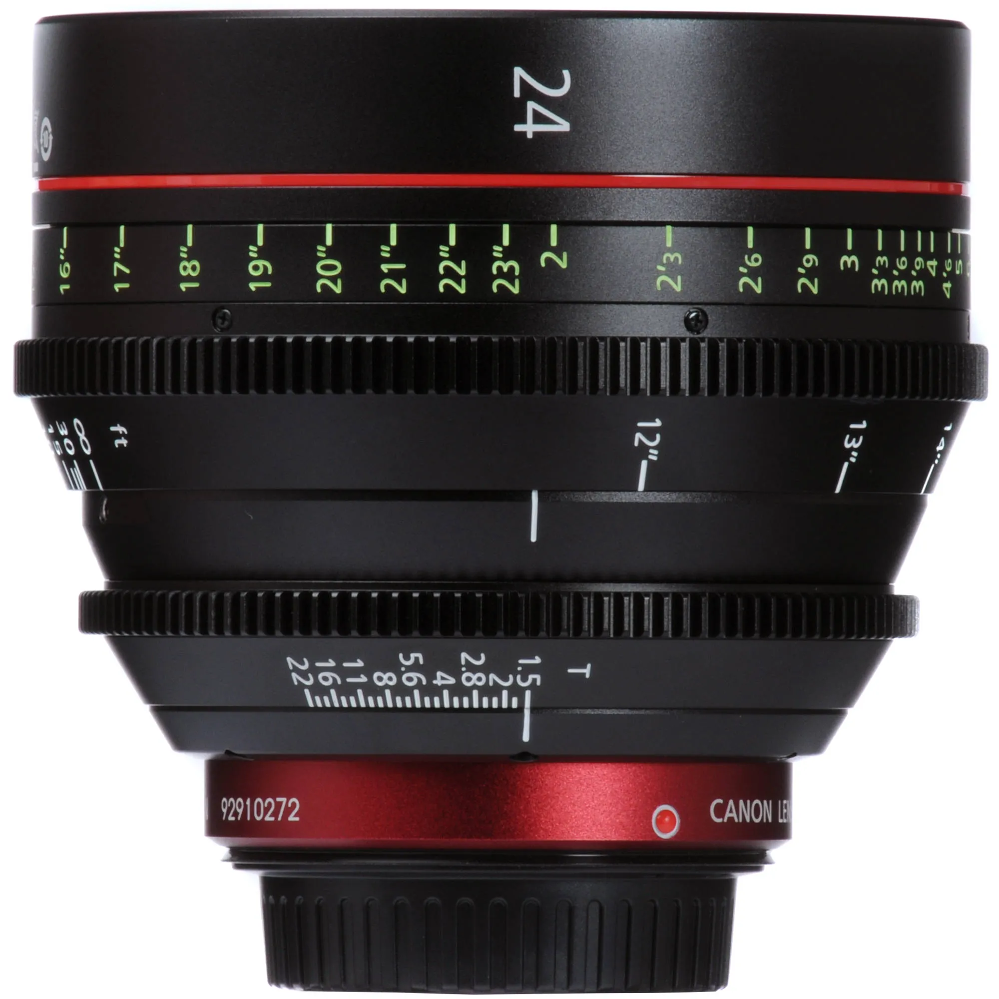 Canon CN-E 24mm T1.5 L F Cinema Prime - EF Mount Lens