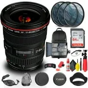 Canon EF 17-40mm f/4L USM Lens (8806A002)   Filter   BackPack   64GB Card   More