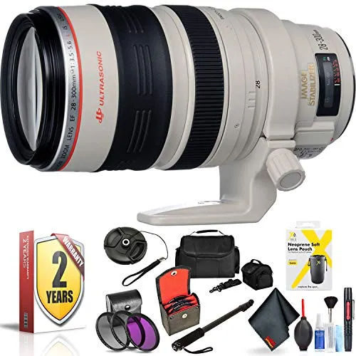 Canon EF 28-300mm F/3.5-5.6L is USM Lens for Canon 6D, 5D Mark IV, 5D Mark III, 5D Mark II, 6D Mark II, 5Dsr, 5Ds, 1Dx,