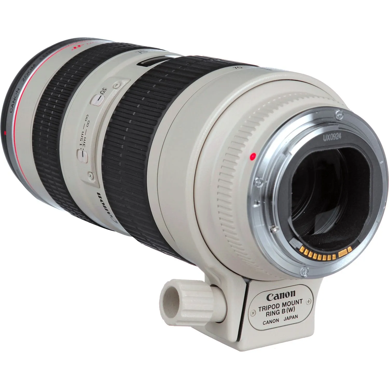 Canon EF 70-200mm f/2.8L USM Telephoto Zoom Lens Bundle for Canon SLR Digital Cameras Intl Model - Advanced