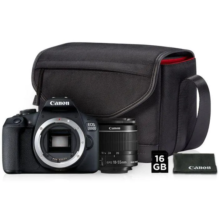 CANON EOS 2000D (24 MP) IS Starter kit EOS 2000D