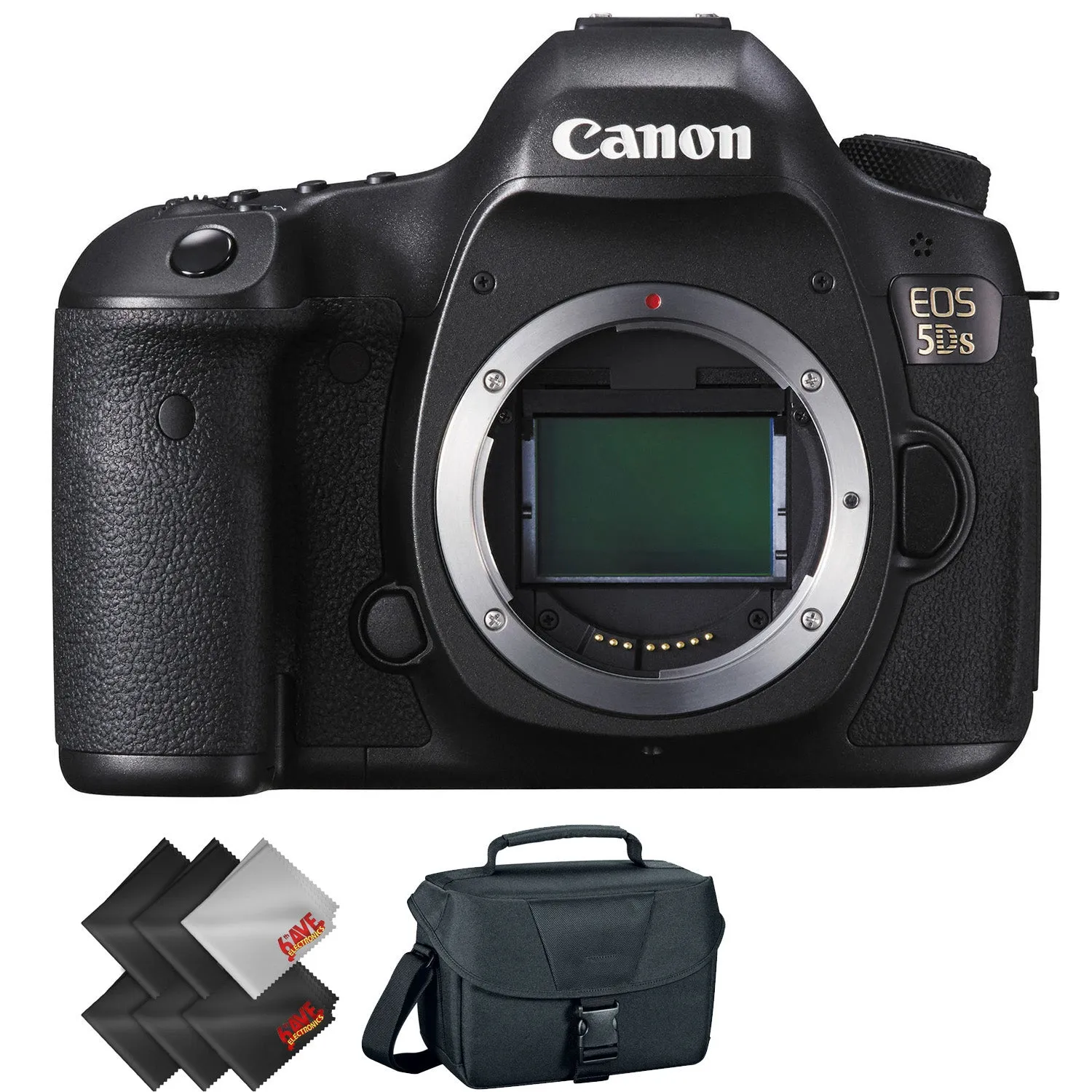 Canon EOS 5DS DSLR Camera (Body Only)   2 Year Accidental Warranty Bundle