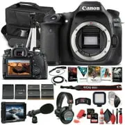 Canon EOS 80D DSLR Camera Body Only 1263C004  - Pro Bundle