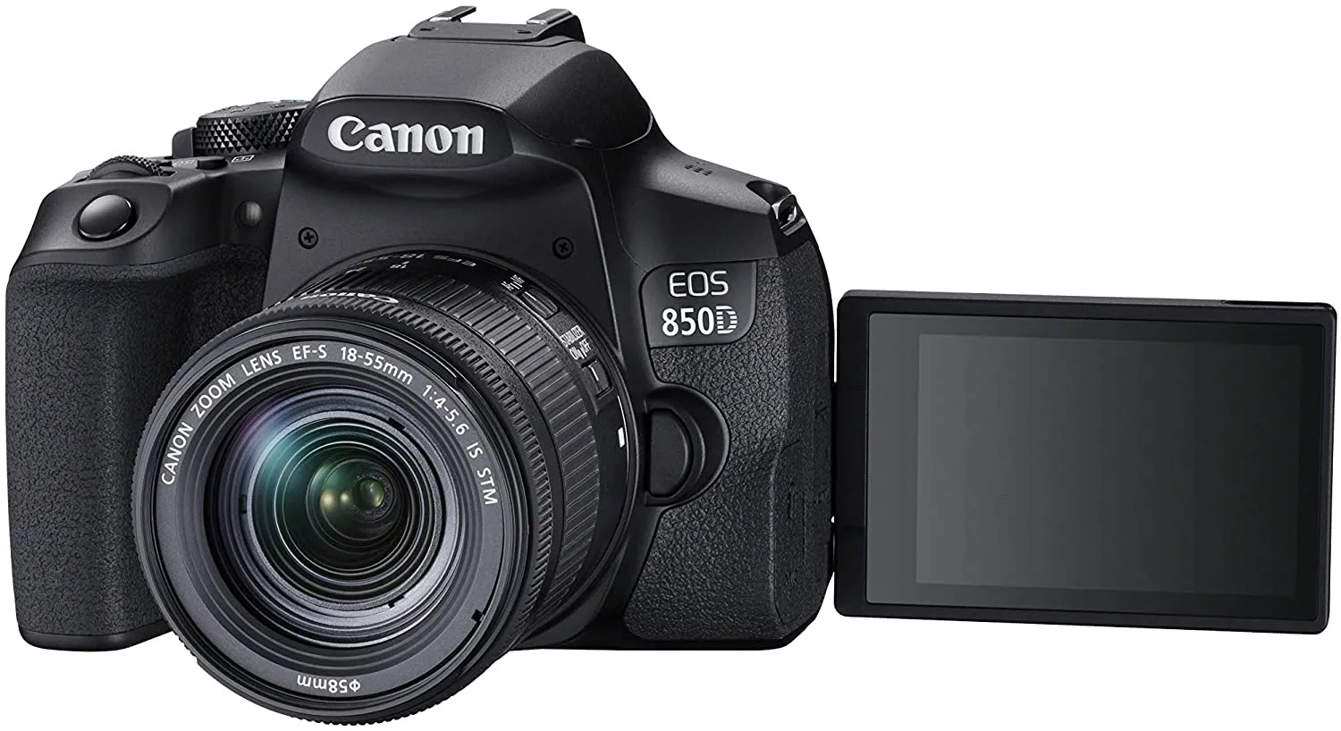 Canon EOS 850D DSLR Camera with 50mm F 1.8 STM Lens (Intl Model)   Cleaning Kit   (2)16GB SD Cards