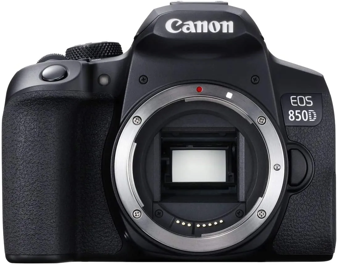 Canon EOS 850D DSLR Camera with 50mm F 1.8 STM Lens (Intl Model)   Cleaning Kit   (2)16GB SD Cards