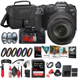 Canon EOS RP Mirrorless Camera with 24-105mm Lens (3380C012)   64GB Starter Bundle