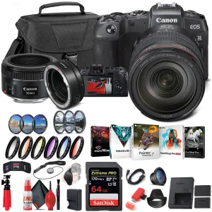 Canon EOS RP Mirrorless Camera with 24-105mm Lens (3380C012)   Canon EF Storage Bundle