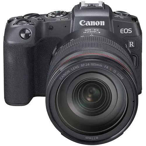 Canon EOS RP Mirrorless Digital Camera with RF 24-105 F4 L is USM Lens International Model Premium Bundle