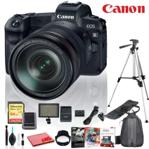 Canon EOS RP Mirrorless Digital Camera with RF 24-105 F4 L is USM Lens International Model Premium Bundle