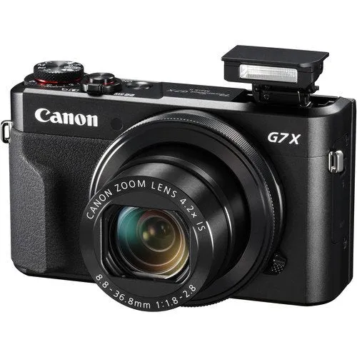 Canon PowerShot G7 X Mark II Digital Camera w/1 Inch CMOS Sensor and Tilt LCD Screen Touchscreen- Professional Bundle (1066C001)