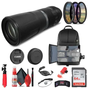 Canon RF 800mm f/11 IS STM Lens (3987C002)   BackPack   64GB Card   More