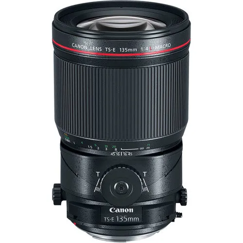 Canon TS-E 135mm f/4L Macro Tilt-Shift Lens (Intl Model) with Filter Set Bundle