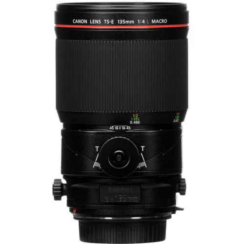 Canon TS-E 135mm f/4L Macro Tilt-Shift Lens (Intl Model) with Filter Set Bundle