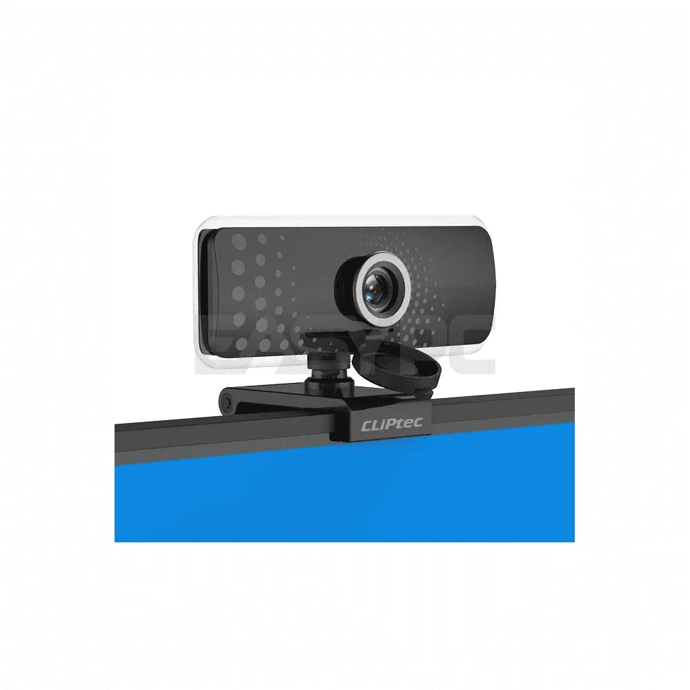 Cliptec I-SeeU RZW388 FHD Wide Angle Webcam Black