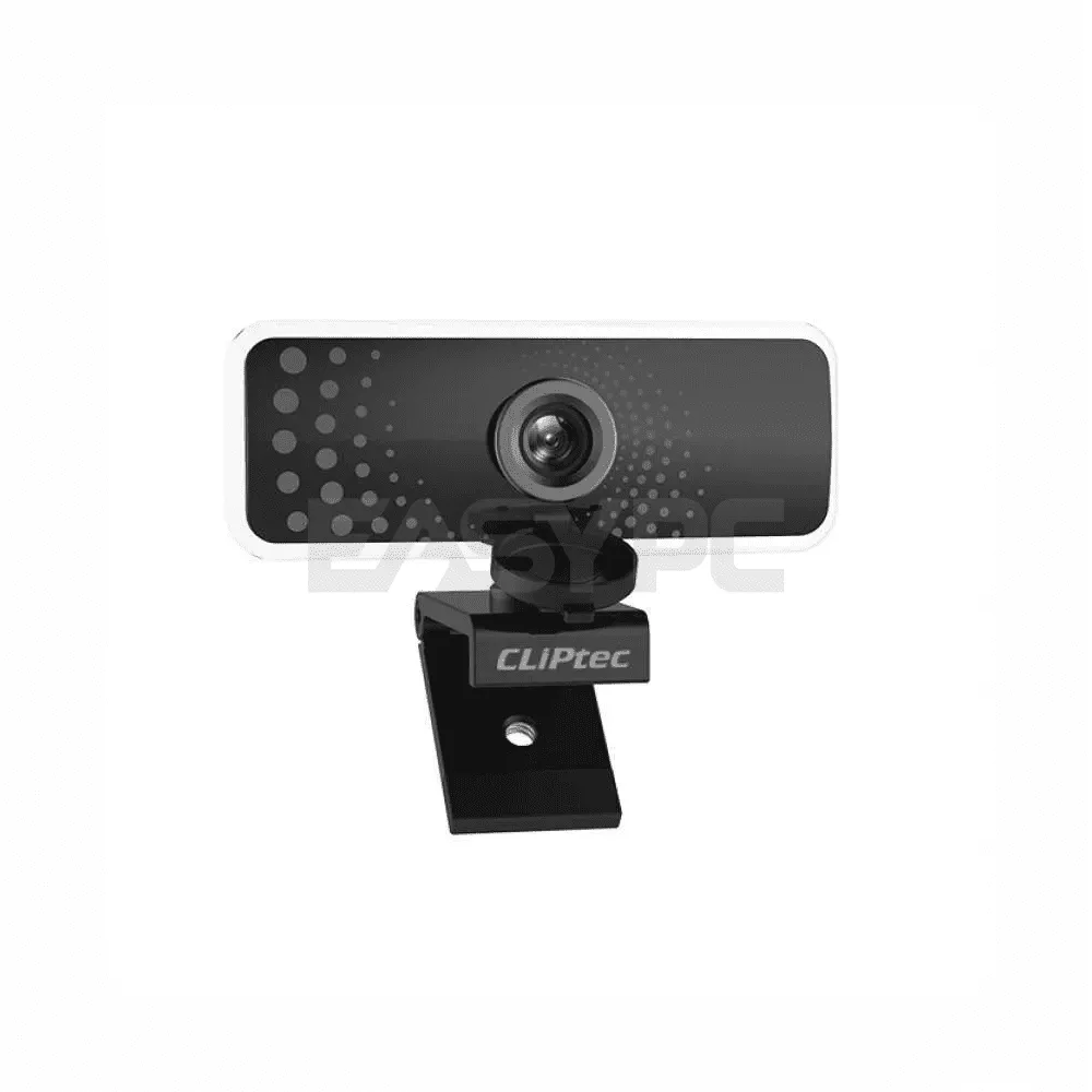 Cliptec I-SeeU RZW388 FHD Wide Angle Webcam Black