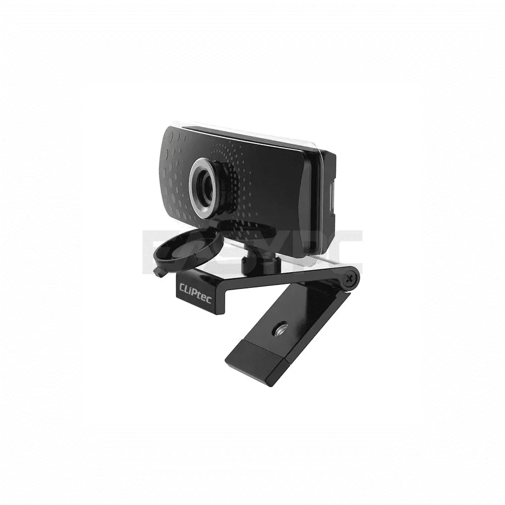 Cliptec I-SeeU RZW388 FHD Wide Angle Webcam Black