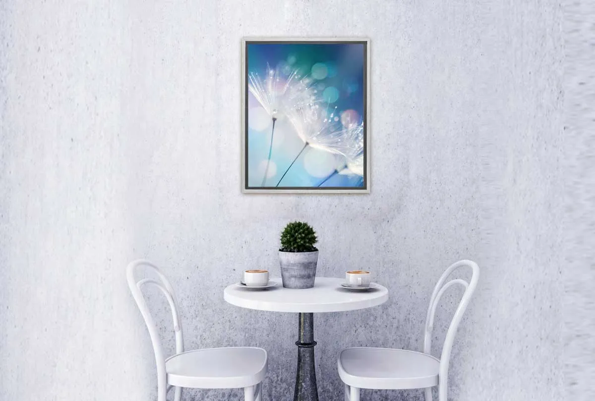 Dandelion Macro | Canvas Wall Art Print