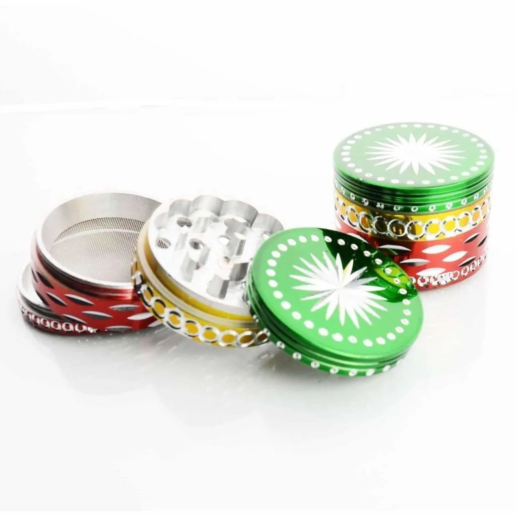 Diamond Cut Rasta Grinder