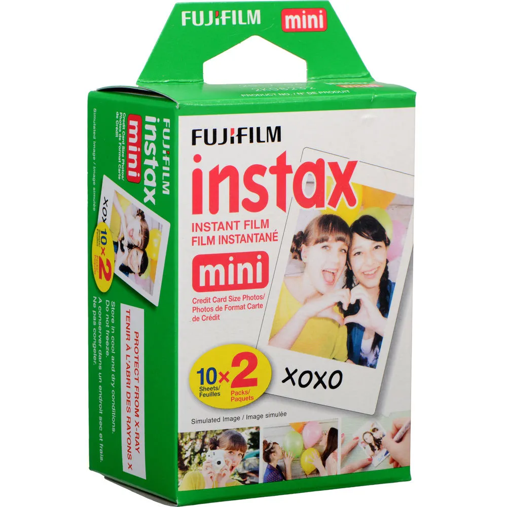 Fujifilm Instax Mini 40 Instant Film Camera with 20-Films   Bag   4-Batteries