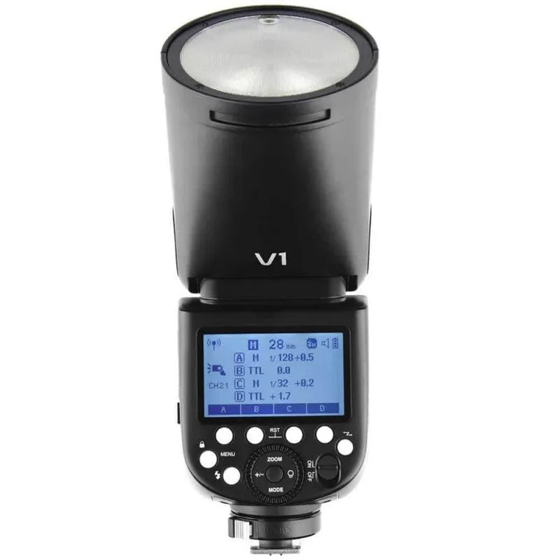 Godox V1 Round Head Flashgun for Nikon - V1N