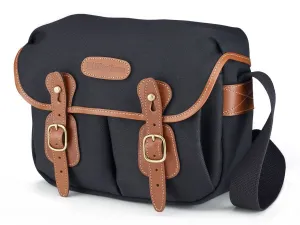 Hadley Small Camera Bag - Black Canvas / Tan Leather