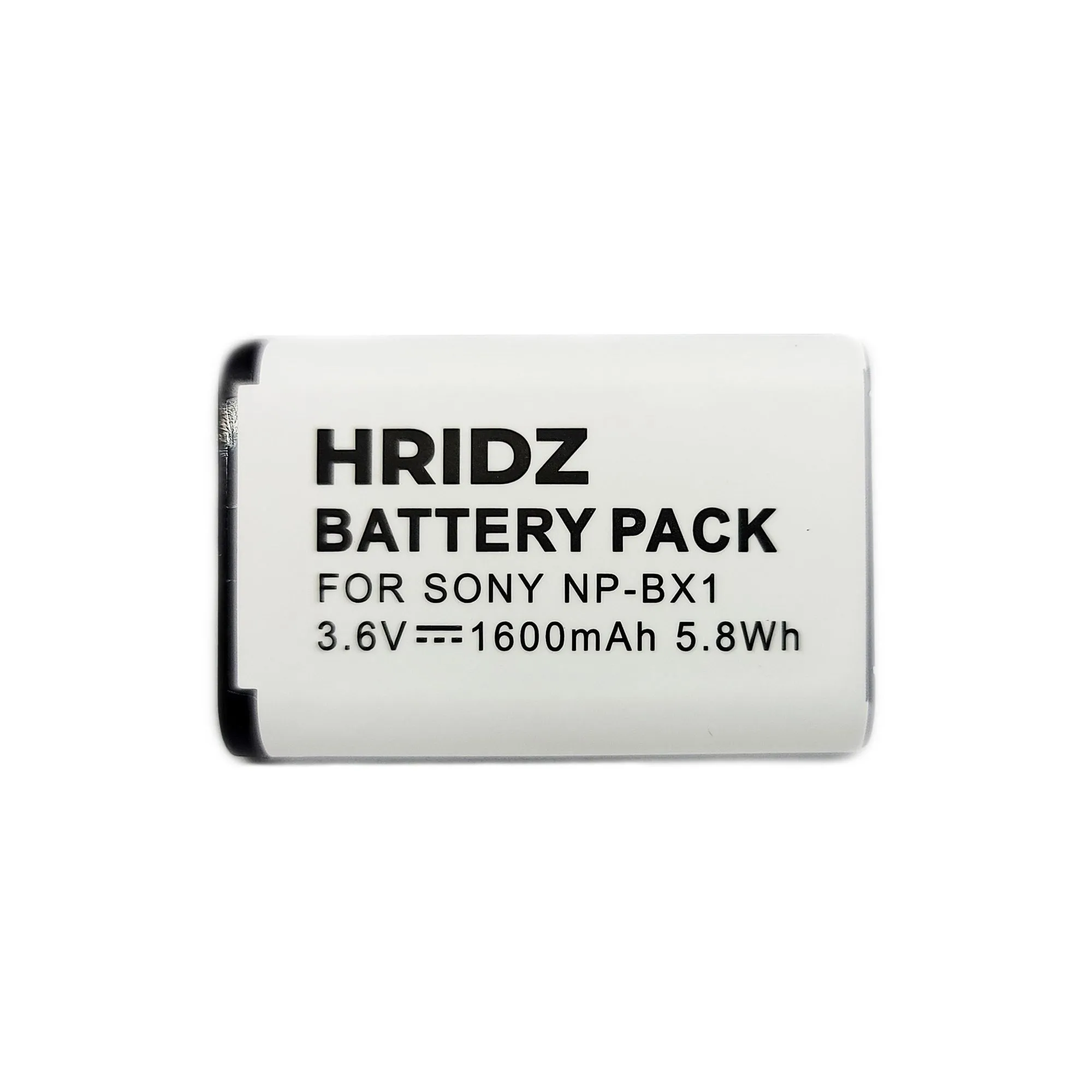 Hridz 2pcs 1600mAh NP-BX1 Battery with LCD Dual Charger for Sony RX100