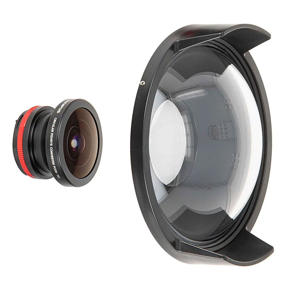 Ikelite Dome Port & Olympus Fisheye Lens FCON-T02 Kit for TG-7 / TG-6