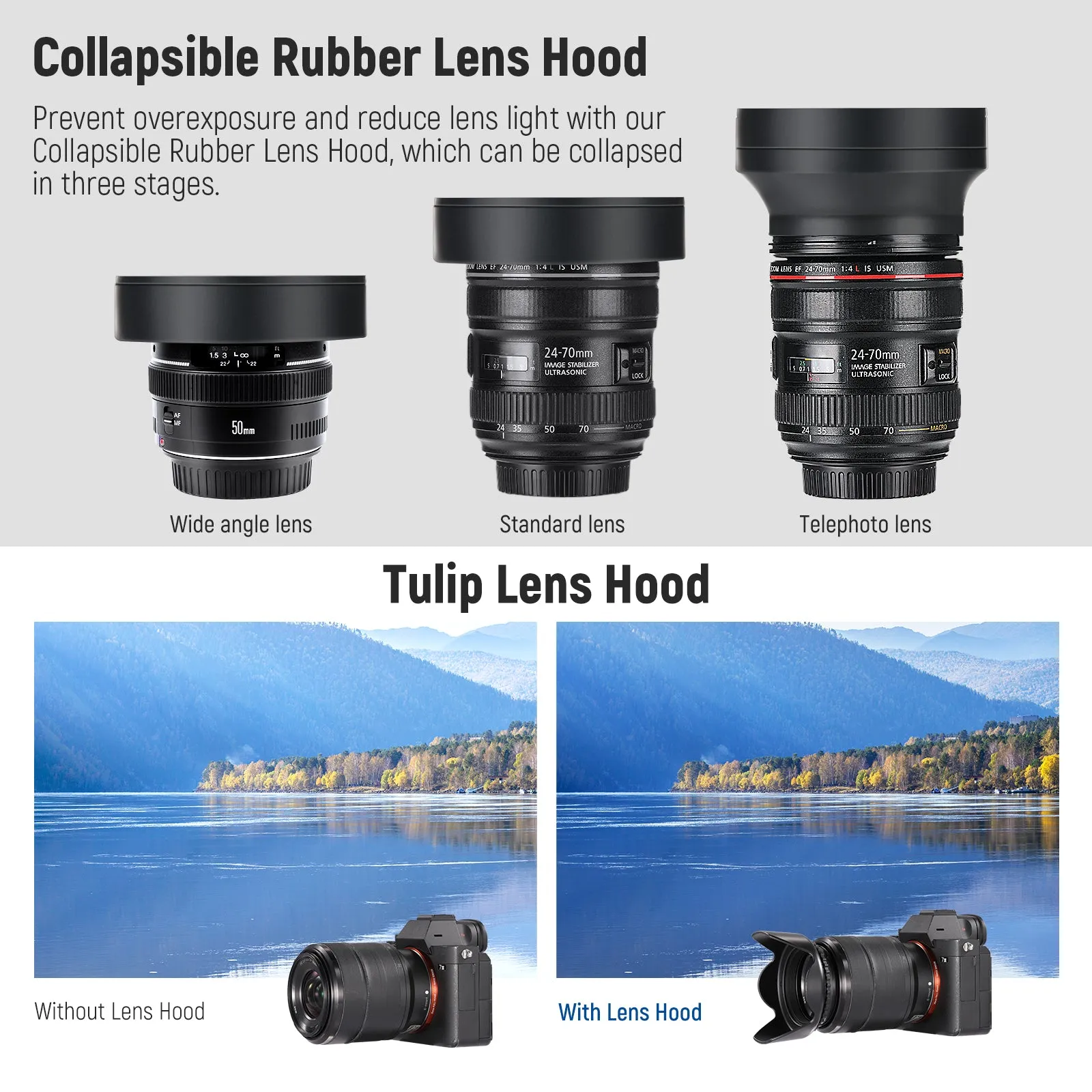 NEEWER Lens Filter and Accessory Kit