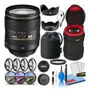 Nikon AF-S 24-120mm f/4G ED VR Zoom Lens (2193) Intl Model Bundle