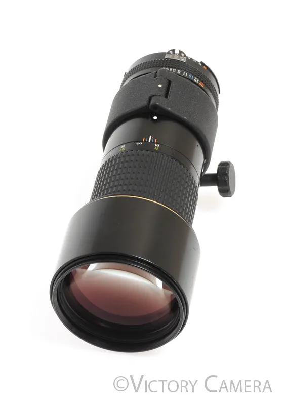 Nikon Nikkor ED 300mm f4.5 AI-S Lens -Clean w/ Collar-