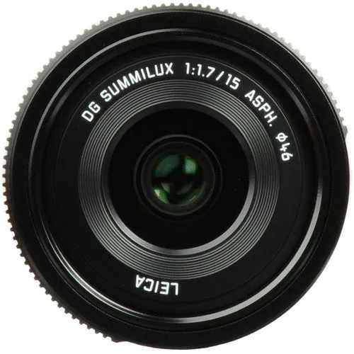 Panasonic MFT 15mm F1.7 Leica Lens