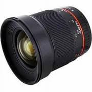 Rokinon 16M-FX 16mm f/2.0 Aspherical Wide Fixed Angle Lens for Fuji X