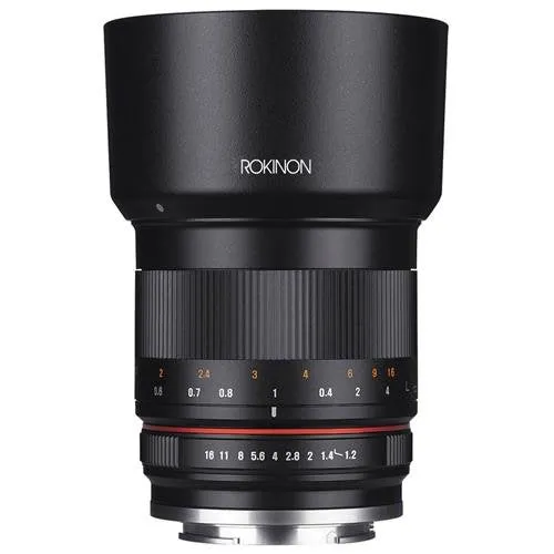 Rokinon RK50M-FX 50mm F1.2 AS UMC High Speed Lens Lens for Fuji (Black)