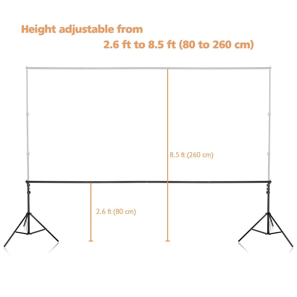 TheLAShop 8x10 ft Backdrop Stand for Party Decoration Baby Shower Decor