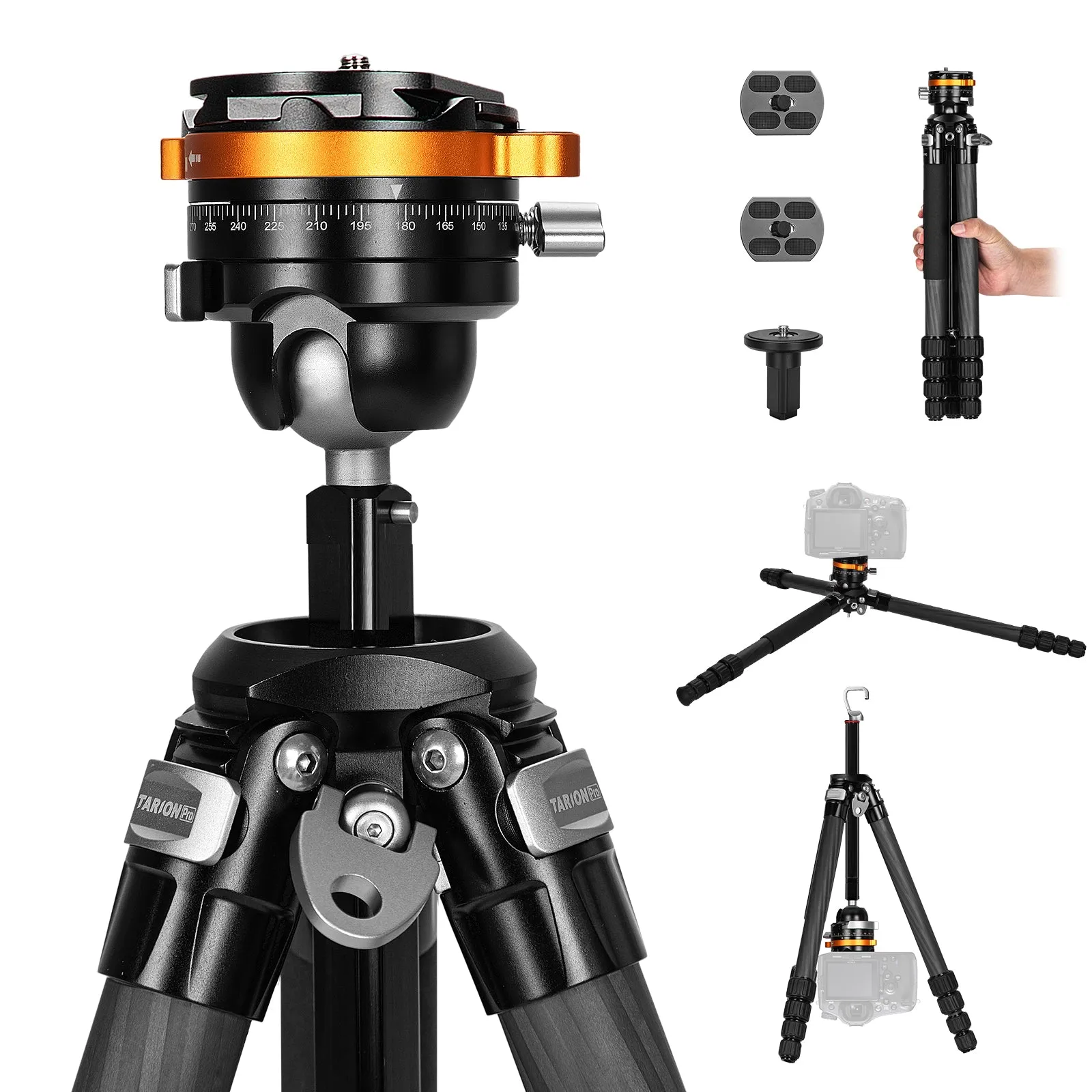 Qobra Premium Lightweight Portable Travel Tripod