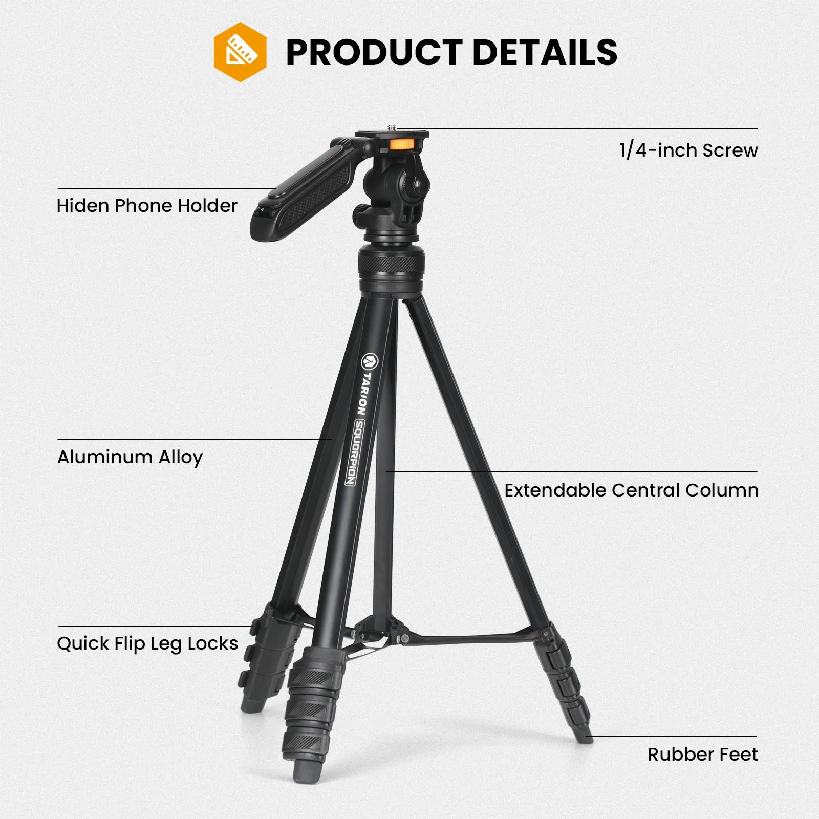 Travel Tripod Squorpion