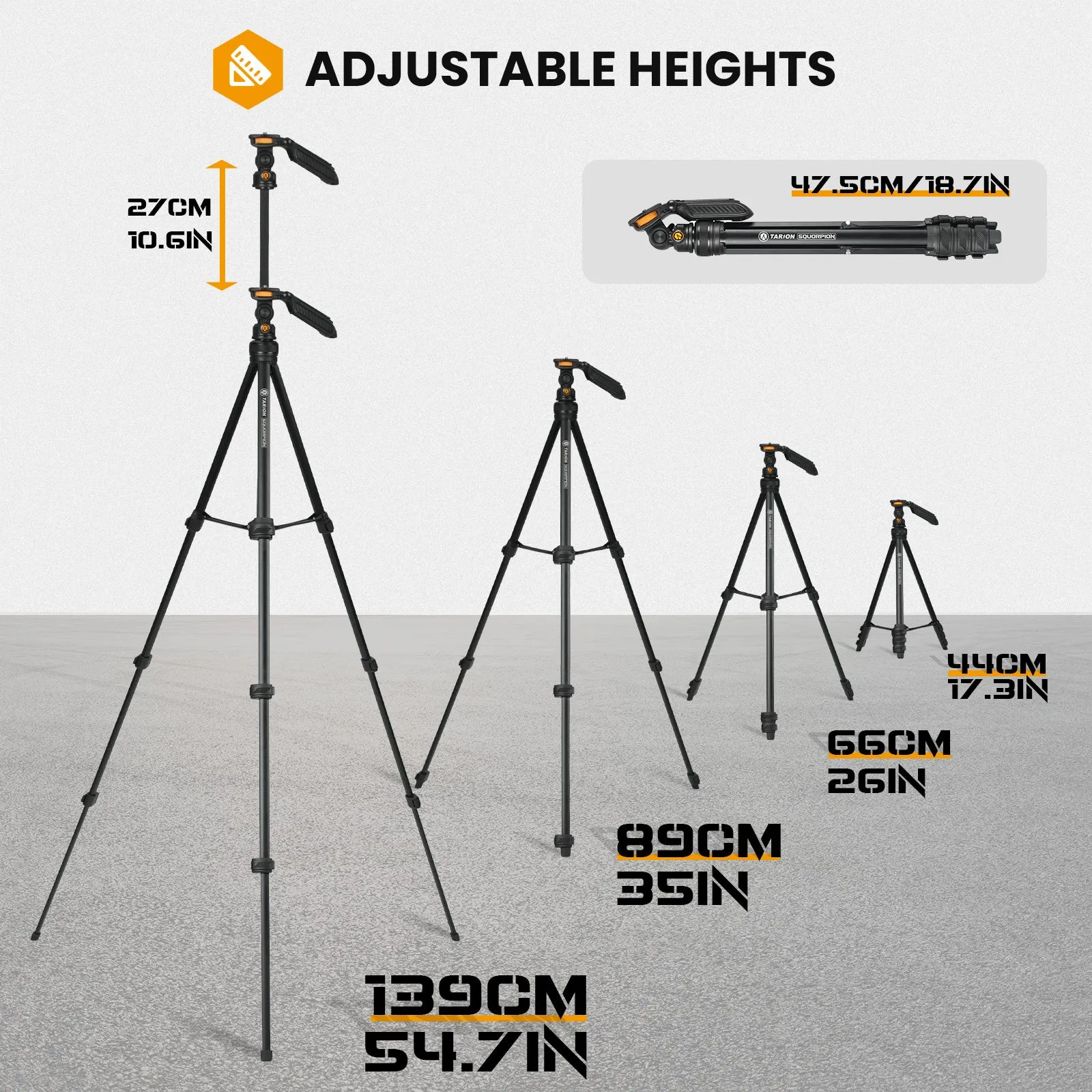 Travel Tripod Squorpion